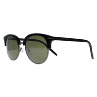 Serengeti Sunglasses Lela 8942 Shiny Dark Gunmetal Black Mineral Polarized 555nm Green