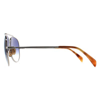 David Beckham Sunglasses DB1004/S 010 08 Palladium Silver Blue Gradient