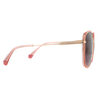 Polaroid Sunglasses PLD 6117/G/S S45 JR Pink Gold Burgundy Gradient Polarized