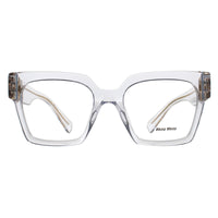 Miu Miu Glasses Frames MU04UV 2AZ1O1 Crystal Women