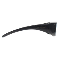 Montana Fit Over Glasses Sunglasses MFO1 B Matte Black G15 Polarized