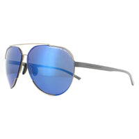 Porsche Design Sunglasses P8682 D Gold Blue Silver Mirror