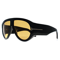 Tom Ford Sunglasses Bronson FT1044 01E Shiny Black Brown