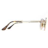 Ray-Ban Sunglasses RB3548N 001 Polished Gold Green Classic G-15