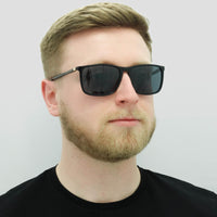 Hugo Boss Sunglasses BOSS 0665/S/IT 2M2 IR Black Gold Grey