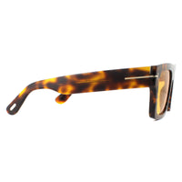 Tom Ford Sunglasses Fausto FT0711 56E Havana Yellow