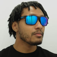 Oakley Sunglasses Holbrook XL OO9417-03 Polished Black Prizm Sapphire