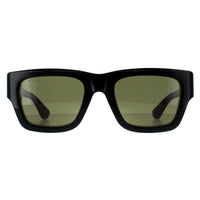 Gucci Sunglasses GG1668S 003 Black with Green and Red Green