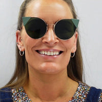 Fendi Sunglasses 0190/S DDB O7 Gold Copper Green