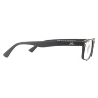 Montana Reading Glasses BLF83 Matte Black Blue Light Block +3.50