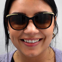 Ralph by Ralph Lauren Sunglasses 5203 109013 Black Brown Gradient