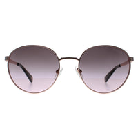Guess Sunglasses GU5214 28F Shiny Dark Nickeltin Brown Gradient