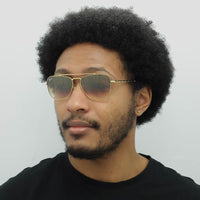 Ray-Ban Sunglasses RB3636 New Caravan 001/51 Gold Brown Gradient