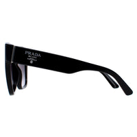 Prada Sunglasses PR17ZS 1AB09S Black Grey Gradient