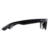 Ray-Ban Sunglasses New Wayfarer 2132 901 Gloss Black Green G-15 Small 52mm