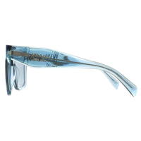 Prada Sunglasses PR24ZS 15I02F Peacock Sky Blue