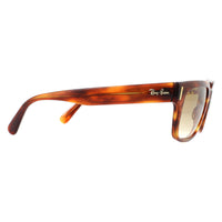 Ray-Ban Sunglasses Jeffrey RB2190 954/51 Striped Havana Clear Brown Gradient