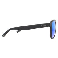 Timberland Sunglasses TB9140 02H Matte Black Blue Polarised