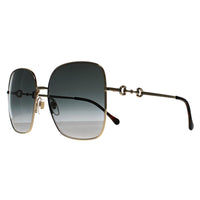 Gucci Sunglasses GG0879S 001 Gold Grey Gradient