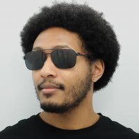 Prada Sport Sunglasses PS51US 1AB5S0 Black Grey