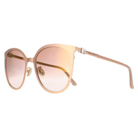 Jimmy Choo Sunglasses Oria/G/SK DDB JL Gold Brown Gradient Mirror