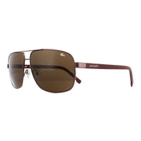 Lacoste Sunglasses L162S 210 Brown Brown Gradient