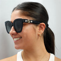 Gucci Sunglasses GG0208S 001 Black Grey Gradient