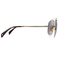 David Beckham Sunglasses DB7004/S J5G T4 Gold Silver