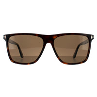 Tom Ford Sunglasses Fletcher FT0832 52H Dark Havana Roviex Polarized 59mm