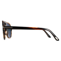 Tom Ford Sunglasses FT0932 Jeffrey 56V Havana Blue