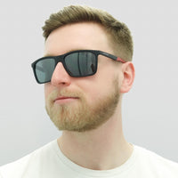 Emporio Armani Sunglasses EA4170 50426G Matte Black Light Grey Mirror