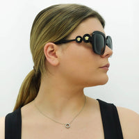 Versace Sunglasses VE4434 GB1/87 Black Dark Grey