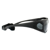 Polaroid Suncovers Fit Over Glasses Sunglasses P8900 KIH Y2 Black Grey Polarized