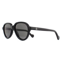 Moncler Sunglasses ML0043 01D Black Smoke Polarized