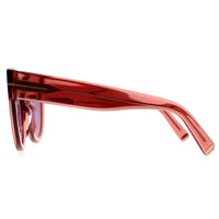 Tom Ford Sunglasses Lucilla FT1063 72Z Shiny Pink Pink Mirror Violet Gradient