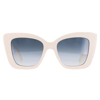 Salvatore Ferragamo Sunglasses SF1023S 103 Ivory Blue Grey Gradient