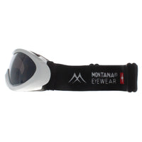 Montana Ski Goggles MG15A A White Smoke Grey Cat3