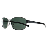 Ray-Ban Sunglasses RB3413 004 Gunmetal G-15 Green