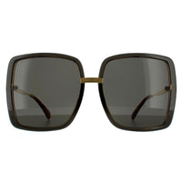 Gucci Sunglasses GG0903S 001 Grey Crystal and Gold Grey
