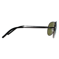 Serengeti Sunglasses Carrara 8554 Shiny Gunmetal Mineral Polarized 555nm Green
