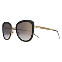 Hugo Boss Sunglasses BOSS 1209/S RHL FQ Gold Black Grey Gradient Gold Mirror