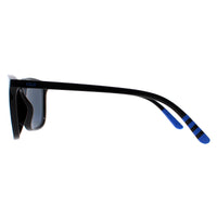 Polo Ralph Lauren Sunglasses PH4185U 500187 Shiny Black Dark Grey