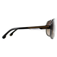 Carrera Sunglasses 1057/S 2M2 HA Black Gold Brown Gradient