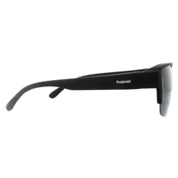Polaroid Suncovers Fit Over Glasses Sunglasses PLD 9006/S DL5 Y2 Matt Black Grey Polarized