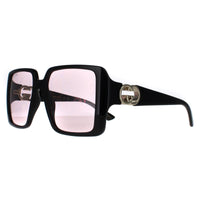 Gucci Sunglasses GG1692S 006 Black with Gold Dusky Pink w Logo Mirror Photochromic