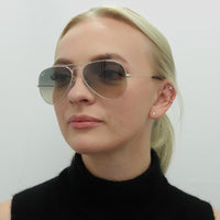 Ray-Ban Sunglasses Aviator 3025 003/32 Silver Grey Gradient 55mm