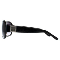 Guess Sunglasses GF6121 01B Shiny Black Smoke Gradient