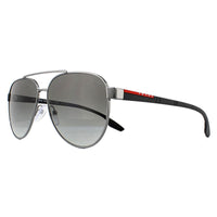 Prada Sport Sunglasses PS54TS 5AV3M1 Gunmetal Grey Gradient