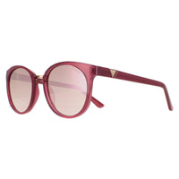 Guess Sunglasses GU7601 74U Pink Bordeaux Mirror
