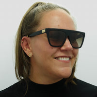 Hugo Boss Sunglasses BOSS 1153/S 807 HA Shiny Black Brown Gradient